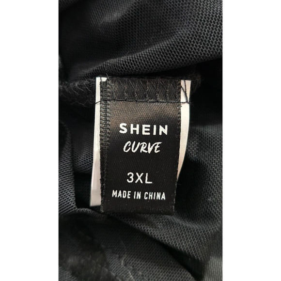Shein Tops Women's 3XL Black Stretch Long Sleeve 3 Blouse Bundle Deal - Picture 7 of 11